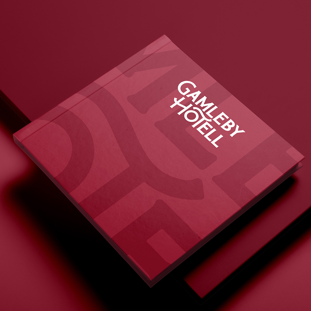 Visuellt koncept och logotyp för Gamleby Hotell