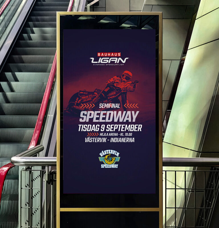 Enhetlig och tydlig kommunikation för Västervik Speedway