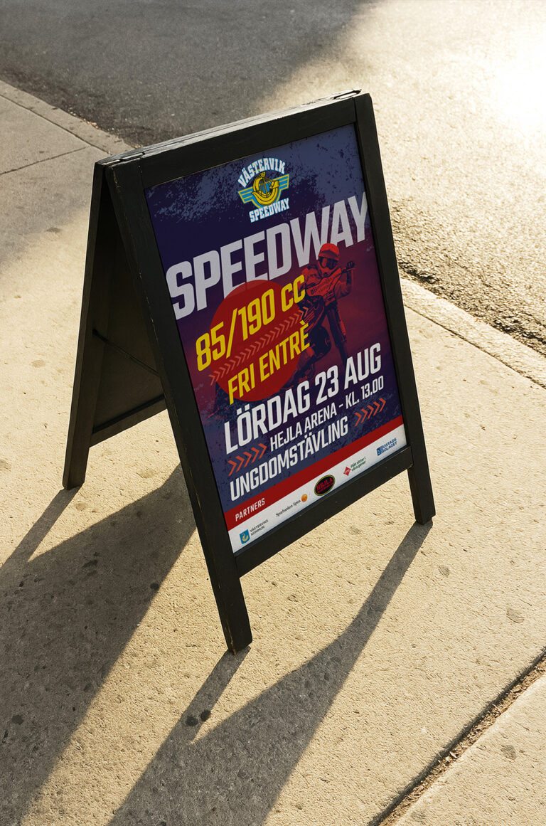 Enhetlig och tydlig kommunikation för Västervik Speedway